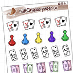 Card and Game Piece Doodles