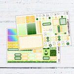 St. Patrick's Day Winston Hobonichi Weeks Kit