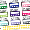 Winston Book Review Stickers